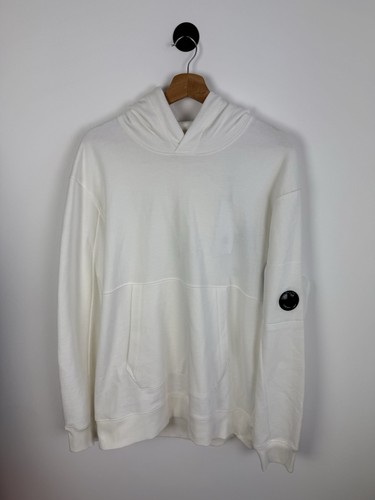 Company white cream hoodie - c.p,