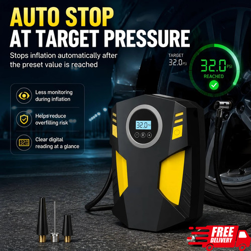 Digital electric car tyre - car,