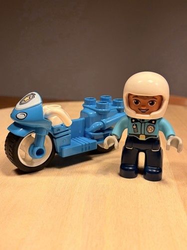 Lego duplo police motorbike - police,