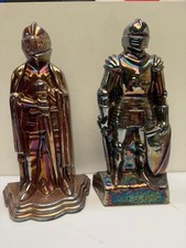 Vintage cast iron knight - cast,
