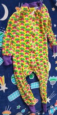 Duns Sweden Organic Cotton raddish Sleepsuit All In One Size 98 2-3y 2-3years
