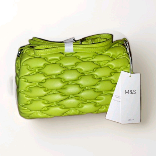 Marks spencer green quilted - marks,