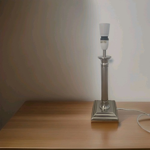 Corinthian column table - column, lamp