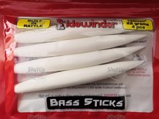 Sidewinder Sea Fishing Lures Bass Sticks 12g And 22g Various Colours