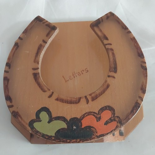 Vintage hand painted wooden - vintage, hand-painted