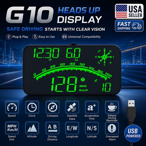 Universal gps hud speedometer - gps,
