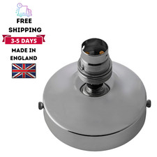 Modern Chrome Ceiling Rose