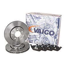 Front Disc Brake Set VAICO Fits SKODA SEAT VW AUDI Fabia I II III IV 1JE615301