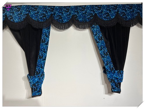 Dutch style truck - style, curtains