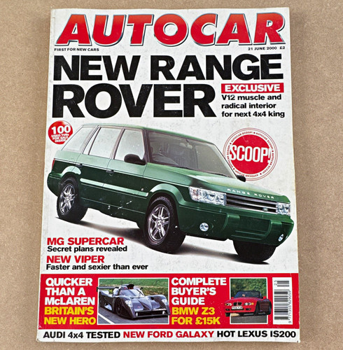 Autocar magazine june - magazine, 21