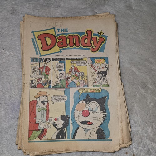 1969 dandy comic bundle - dandy,