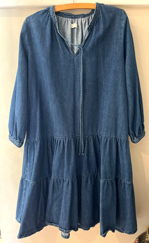 Hush fernie blue denim dress - ,