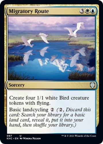 Migratory route commander - migratory,