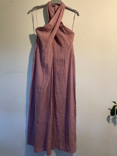 Zara women linen halter - zara,