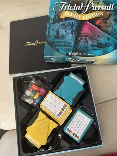 Trivial pursuit board game - pursuit,
