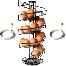 Copper Finish Spiral Egg
