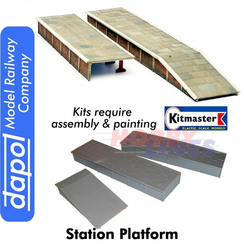 Station platform model railway - platform,
