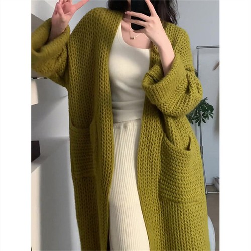 Women chunky knit cardigan - women’s,