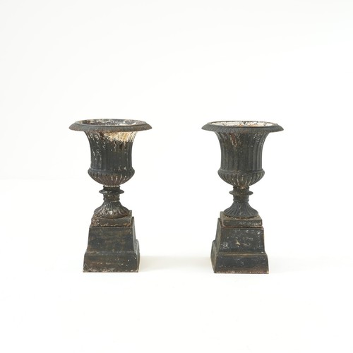 Pair victorian cast iron - of,