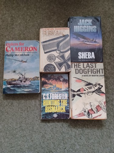 Military paperback books - , x5