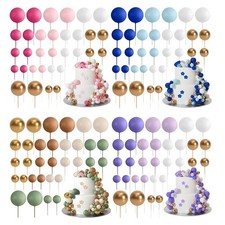32Pcs Balls Cake Topper