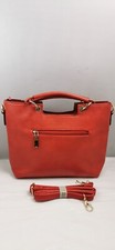Red shoulder handbag handles - shoulder, 2