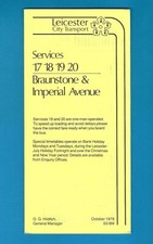 Timetable - Leicester City