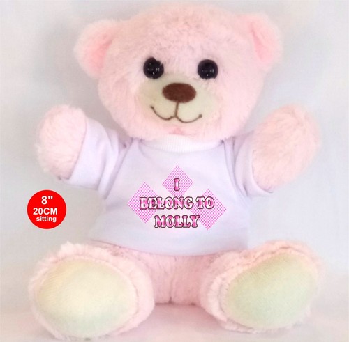 20cm personalised pink blue - 20cm,