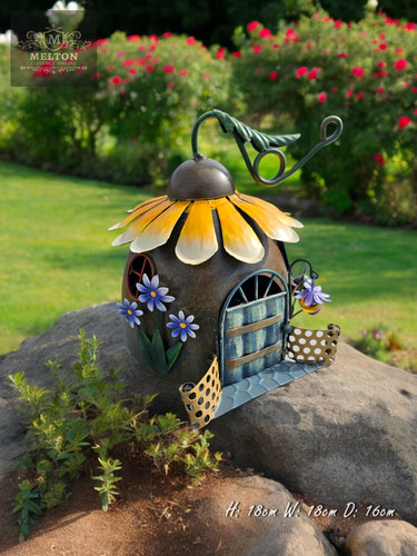 Fairy sunflower house - fairy,