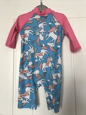Baby Girls UV Unicorn Surfsuit