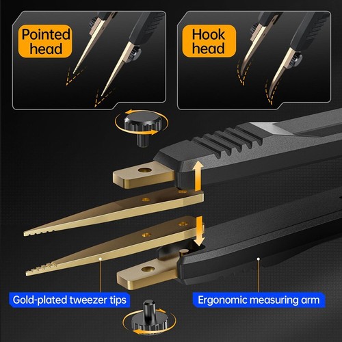 Tweezers bridge meter - bridge, for