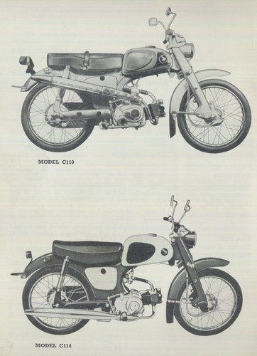 Pdf honda cub c110 c114 - pdf,