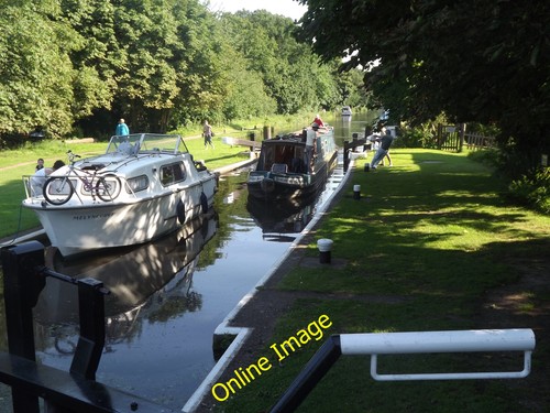 Photo 6x4 boats newhaw lock - photo,