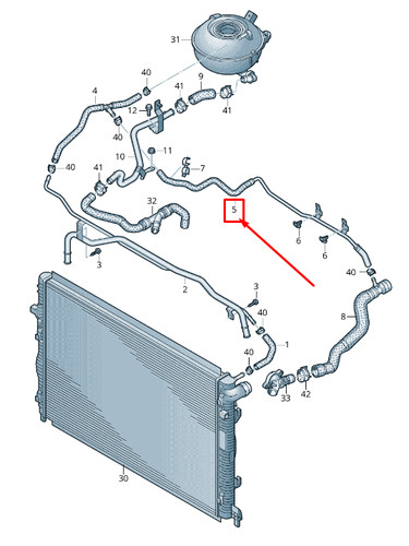 Audi rs3 rear engine - engine, breather