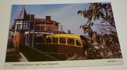 Cliff railway station - railway, high