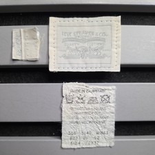 Vintage Levi's 627 Ivory Tab