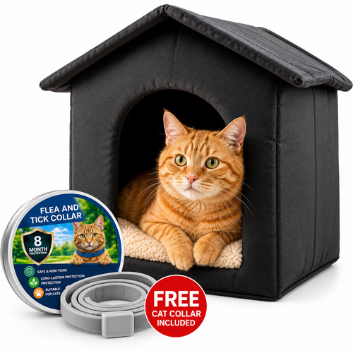 Waterproof foldable cat house - waterproof,