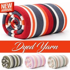 Rich cotton large blanket - cotton,