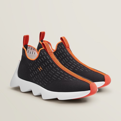 Hermès black eclair knit - black,