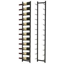 12 Bottles Wall Mounted Wine