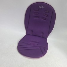 Silver cross seat liner purple - cross,