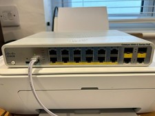 Cisco Catalyst 3560-C PoE WS-C3560C-12PC-S - Great for CCNA / CCNP LAB