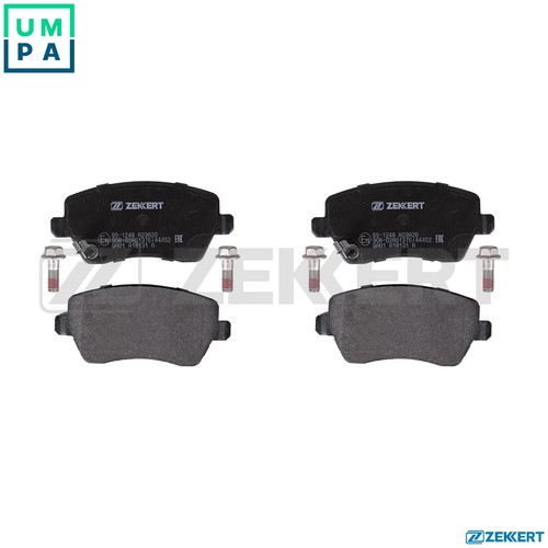 Brake pad set disc - set,