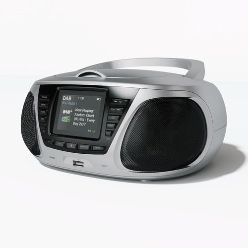 Portable player with - cd,
