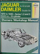 Jaguar XJS V12 XJ12 Haynes
