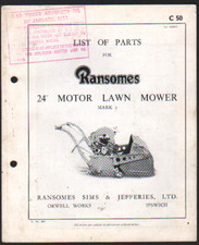 Original Ransomes 24" Motor
