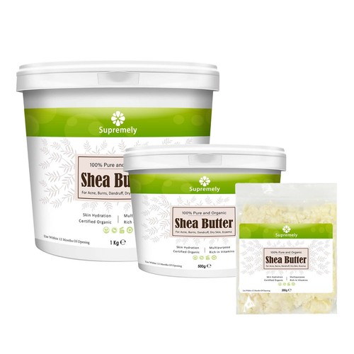 Organic shea butter 100 food - shea, 100%
