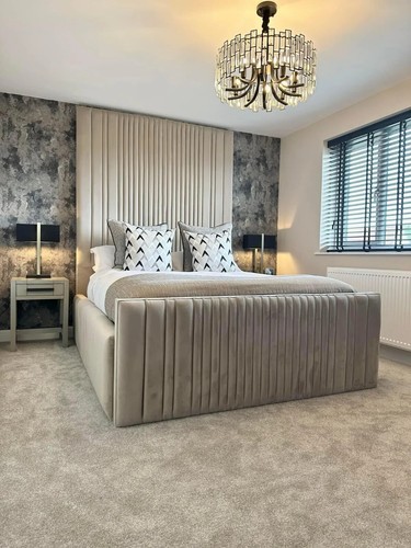 Kimm panel velvet upholstered - panel,