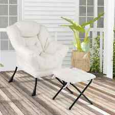 Upholstered Sherpa Reading