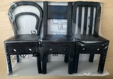 Ikea FJANTIG Chair Shape Black